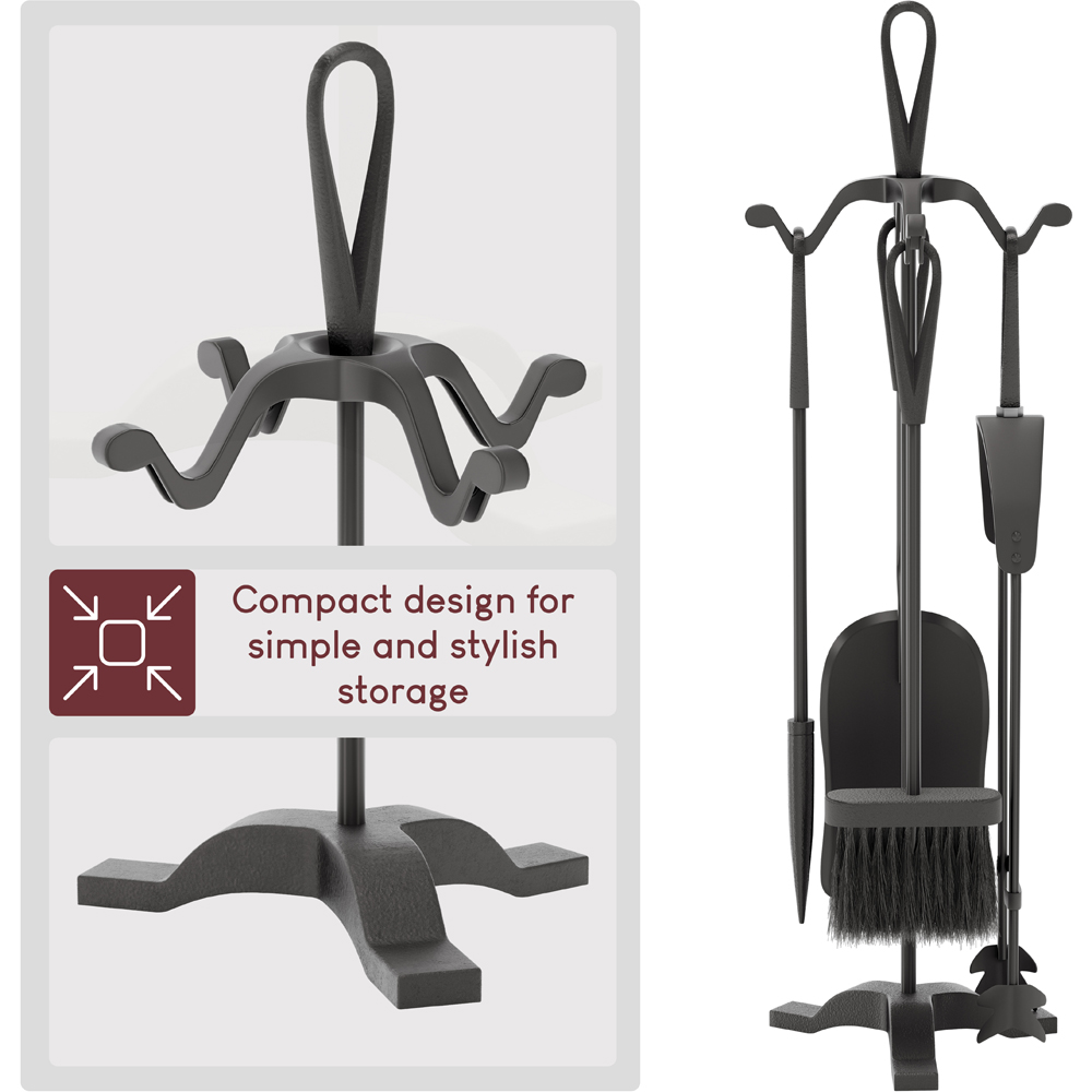 Fire Vida 5 Piece Buxton Set Black Image 2