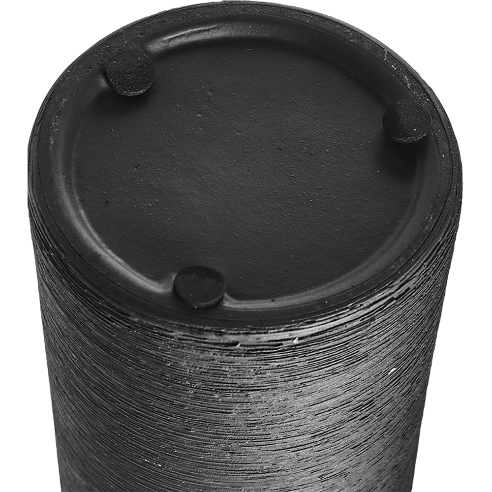 Living and Home Modern Black Tall Porcelain Vase 34cm Image 5