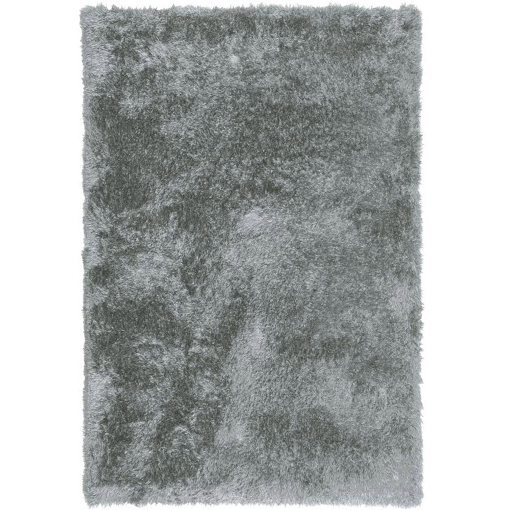 Homemaker Opulence Grey Shaggy Rug 115 x 160cm Image 2