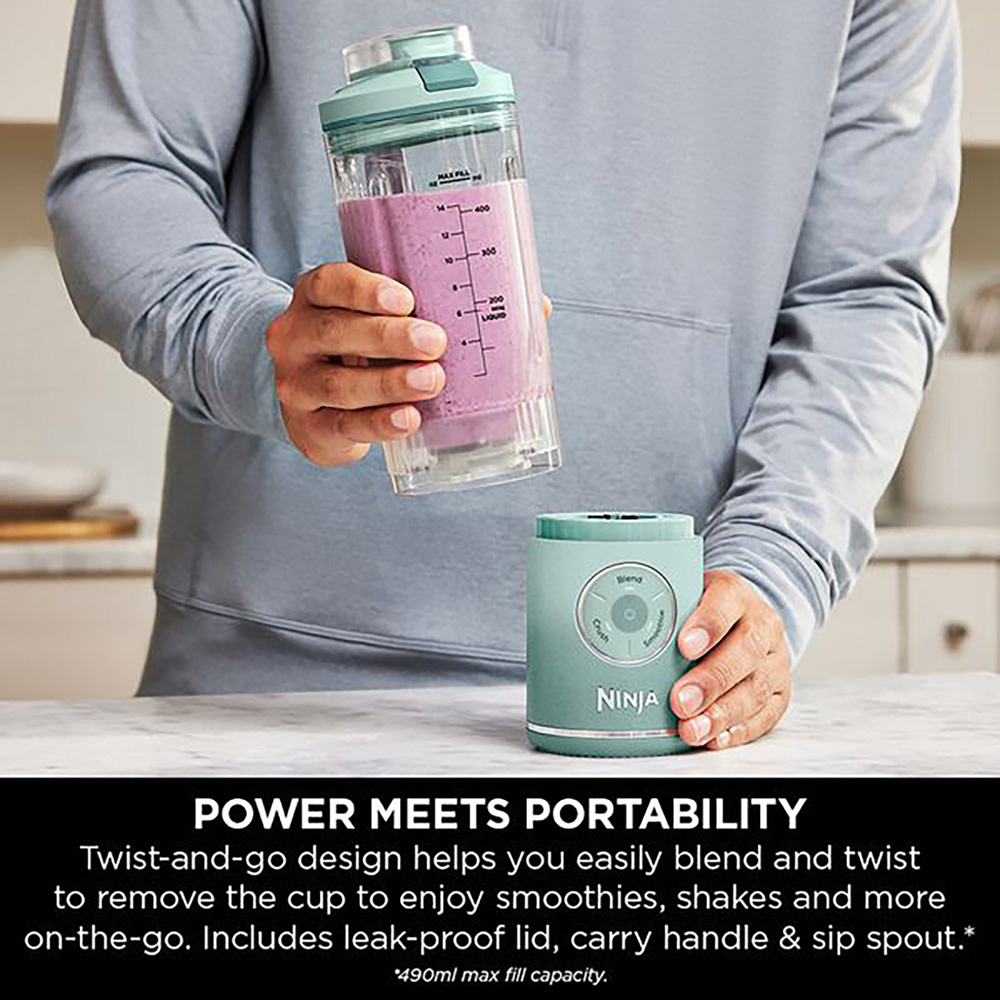 Ninja BC251UKMT Blast Max Mint Portable Blender 570ml Image 4