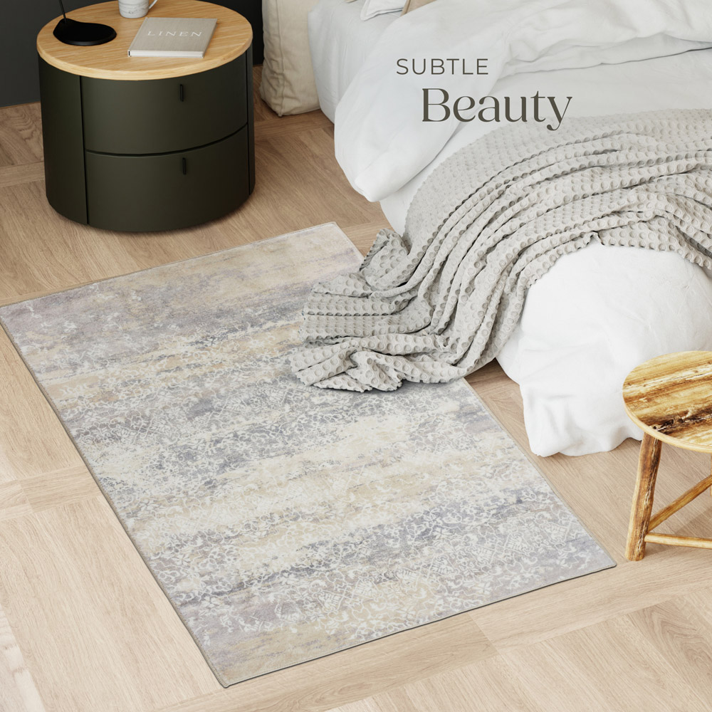tectake Dalia Non Slip Washable Rug 150 x 80 x 0.6cm Image 5