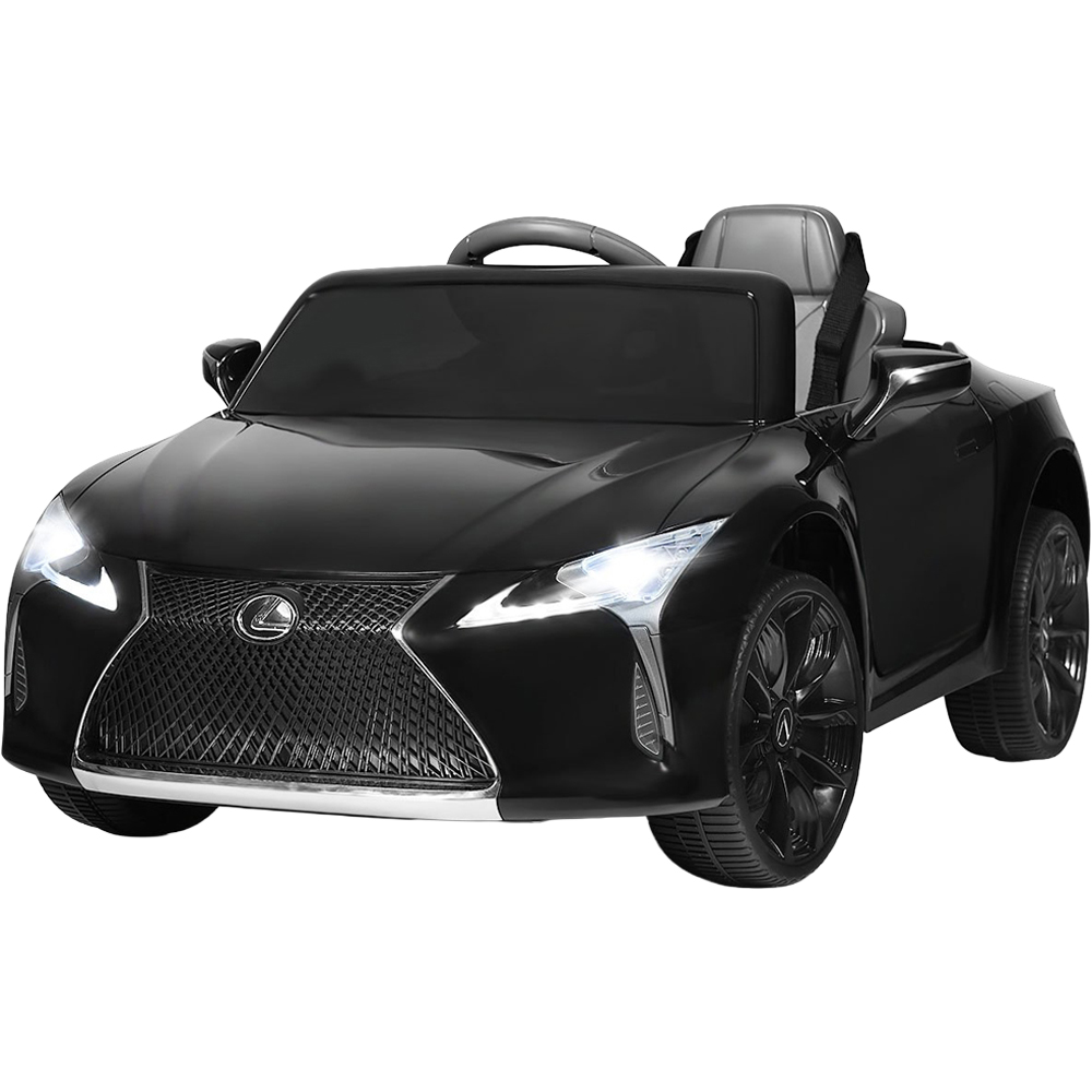 Costway Kids Black Lexus Official Licensed Ride On Car with Remote Image 1