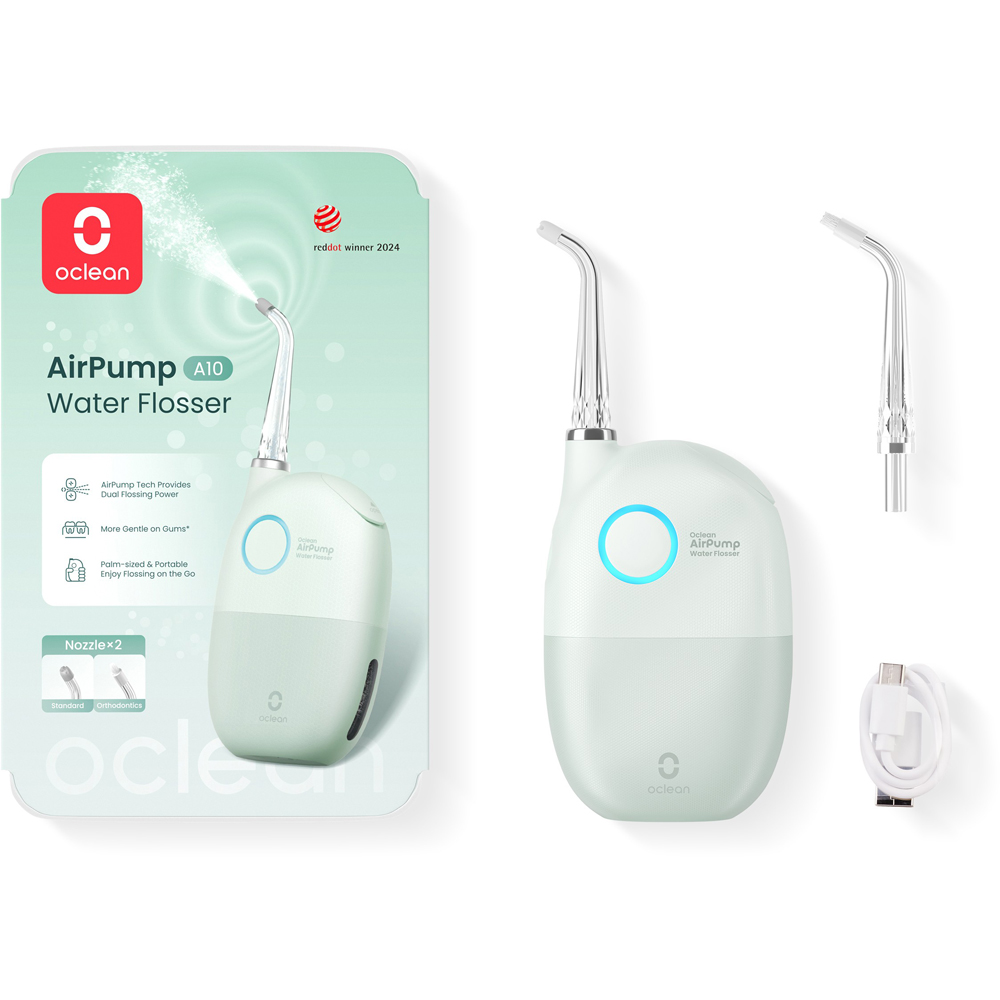Oclean AirPump A10 Green Water Flosser Image 3
