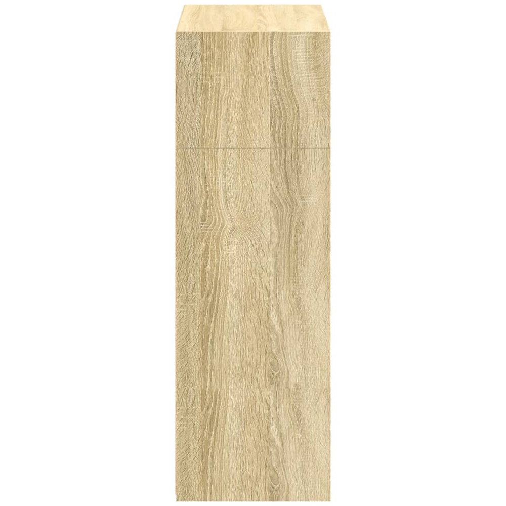 vidaXL 4 Shelf Sonoma Oak Highboard Image 5