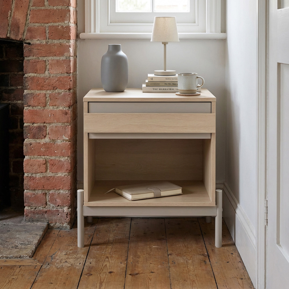Sofia Bedside Table - Natural Image 4