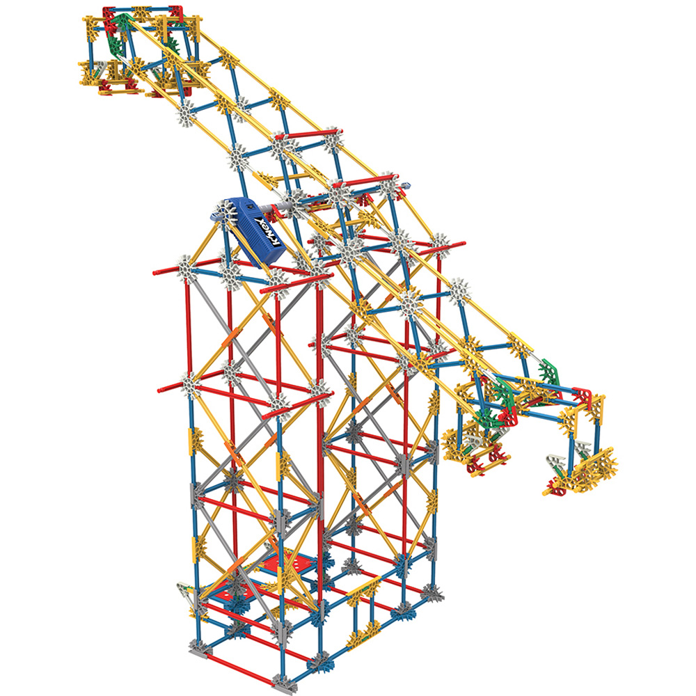 Basic Fun K'NEX 3-in-1 Classic Amusement Park Building Set 744 Piece Image 6