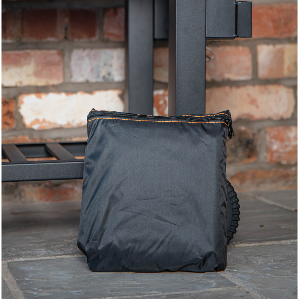 Samuel Alexander Black Waterproof Anti-UV Windproof Outdoor Protective BBQ Cover 110 x 117cm Image 3