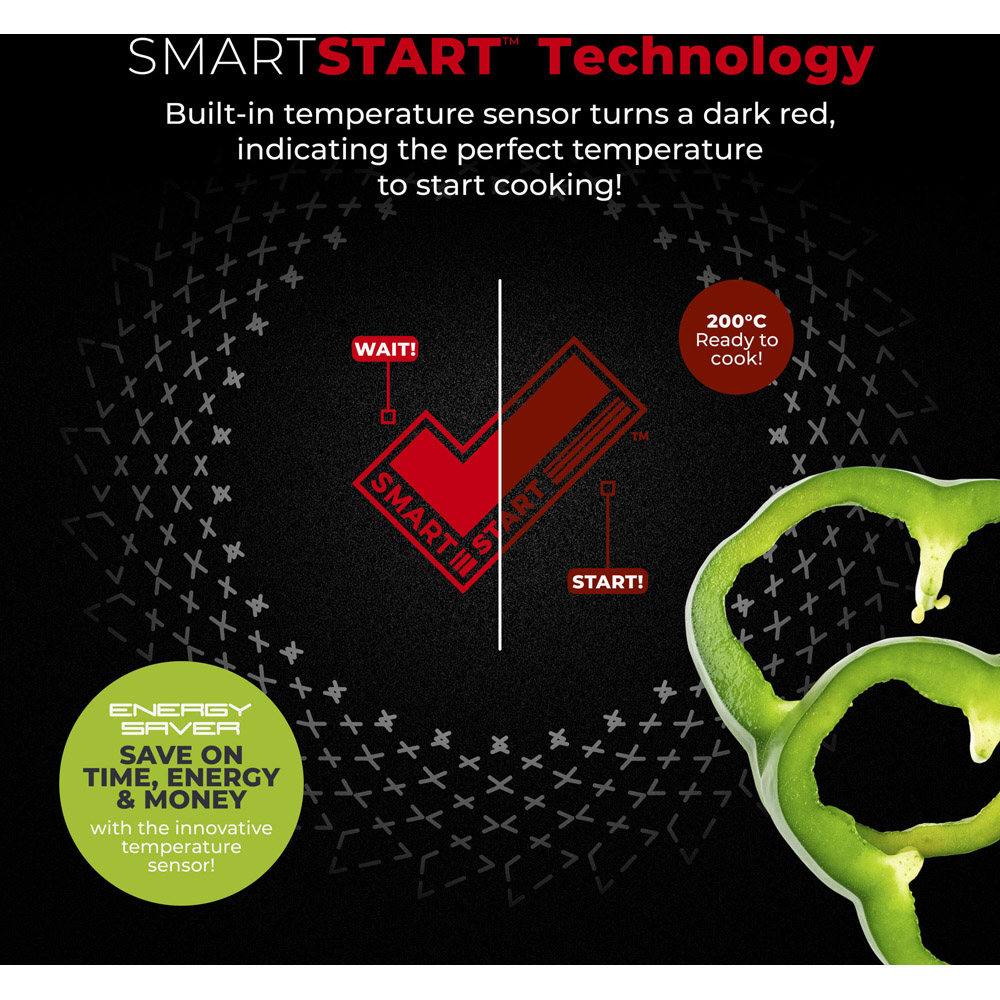 Tower Smart Start Ultra Forged 28cm Aluminium Wok Image 3