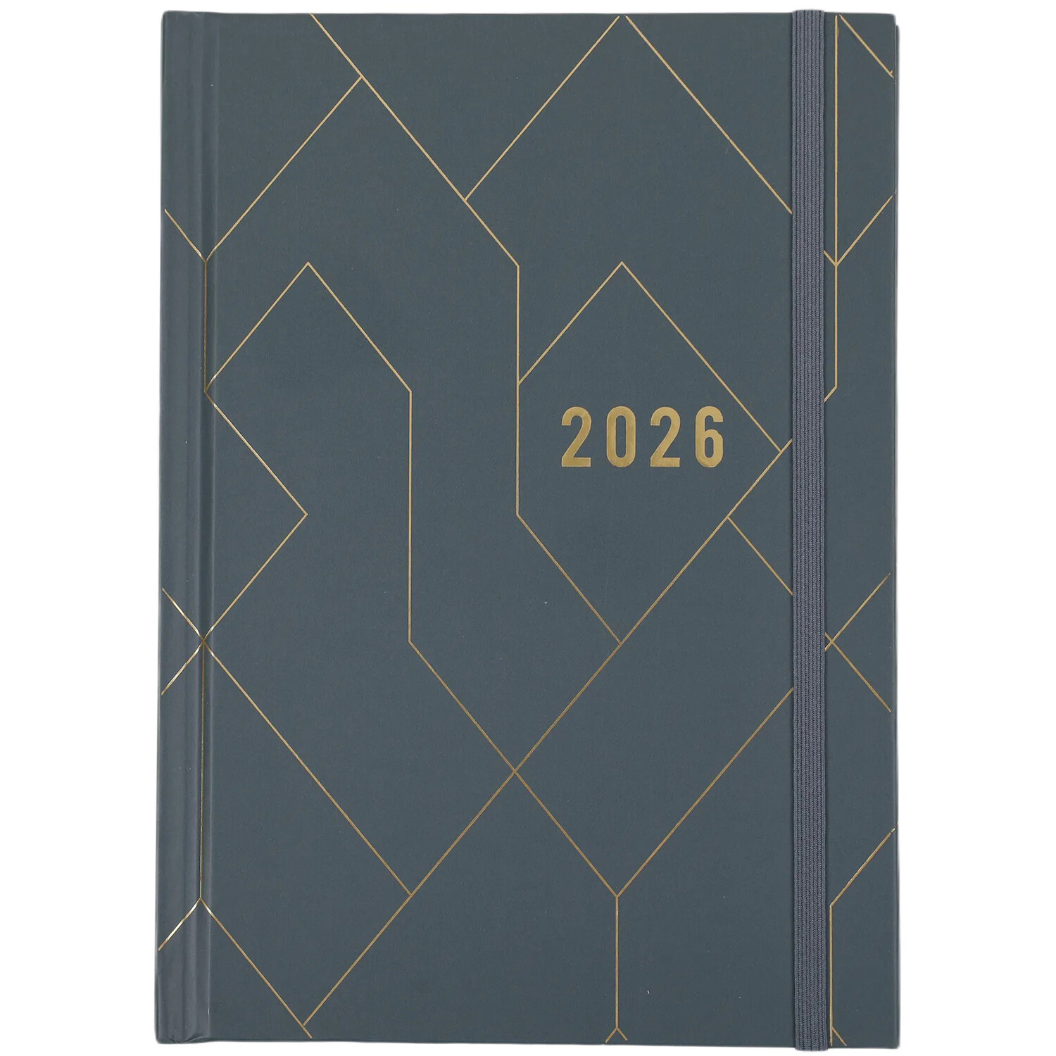 A5 2026 Foiled Geometric Diary Image 3