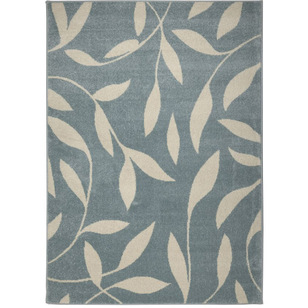 Homemaker Echo Leaf Blue Rug 160 x 230cm Image 2