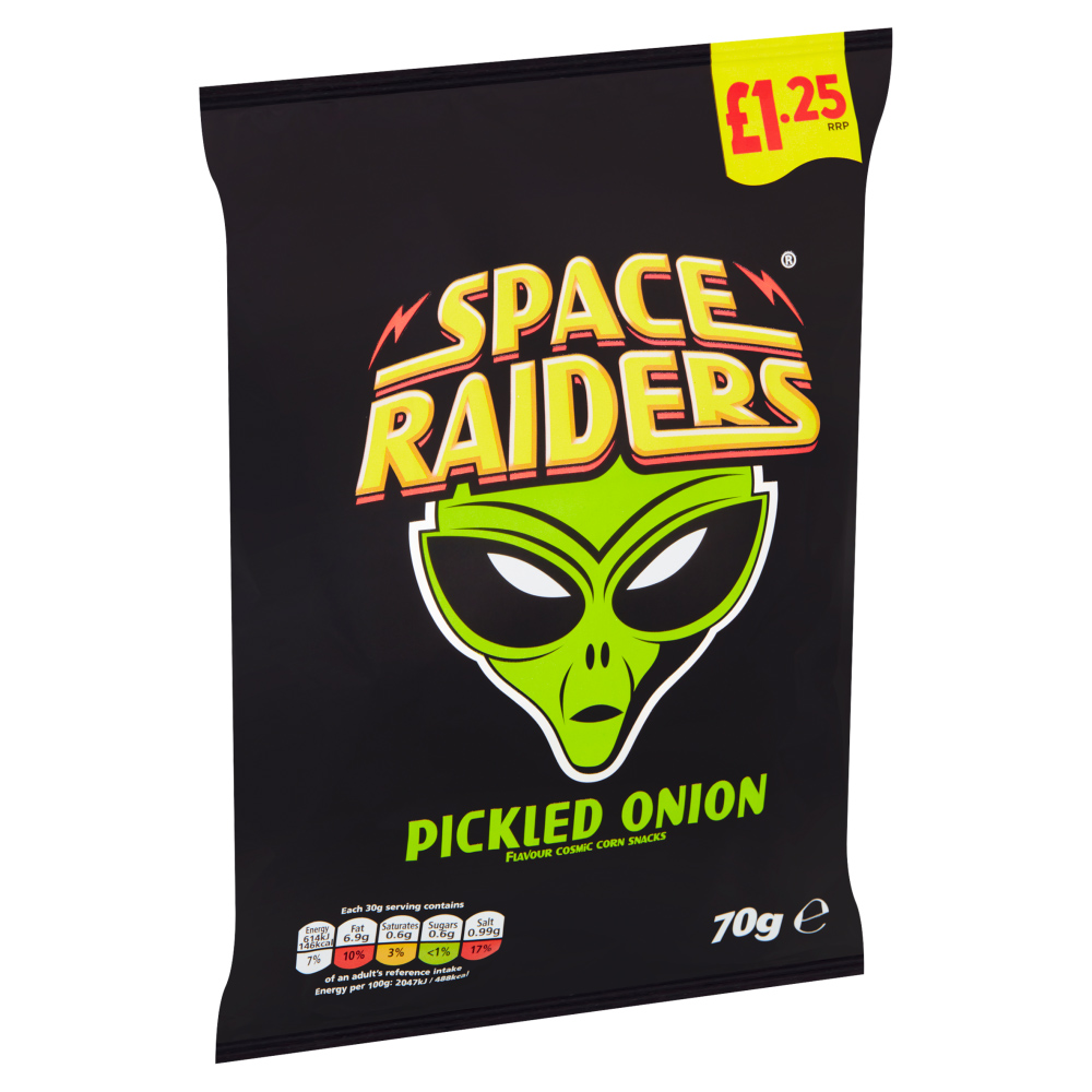 Space Raiders Pickled Onion 70g Image 5