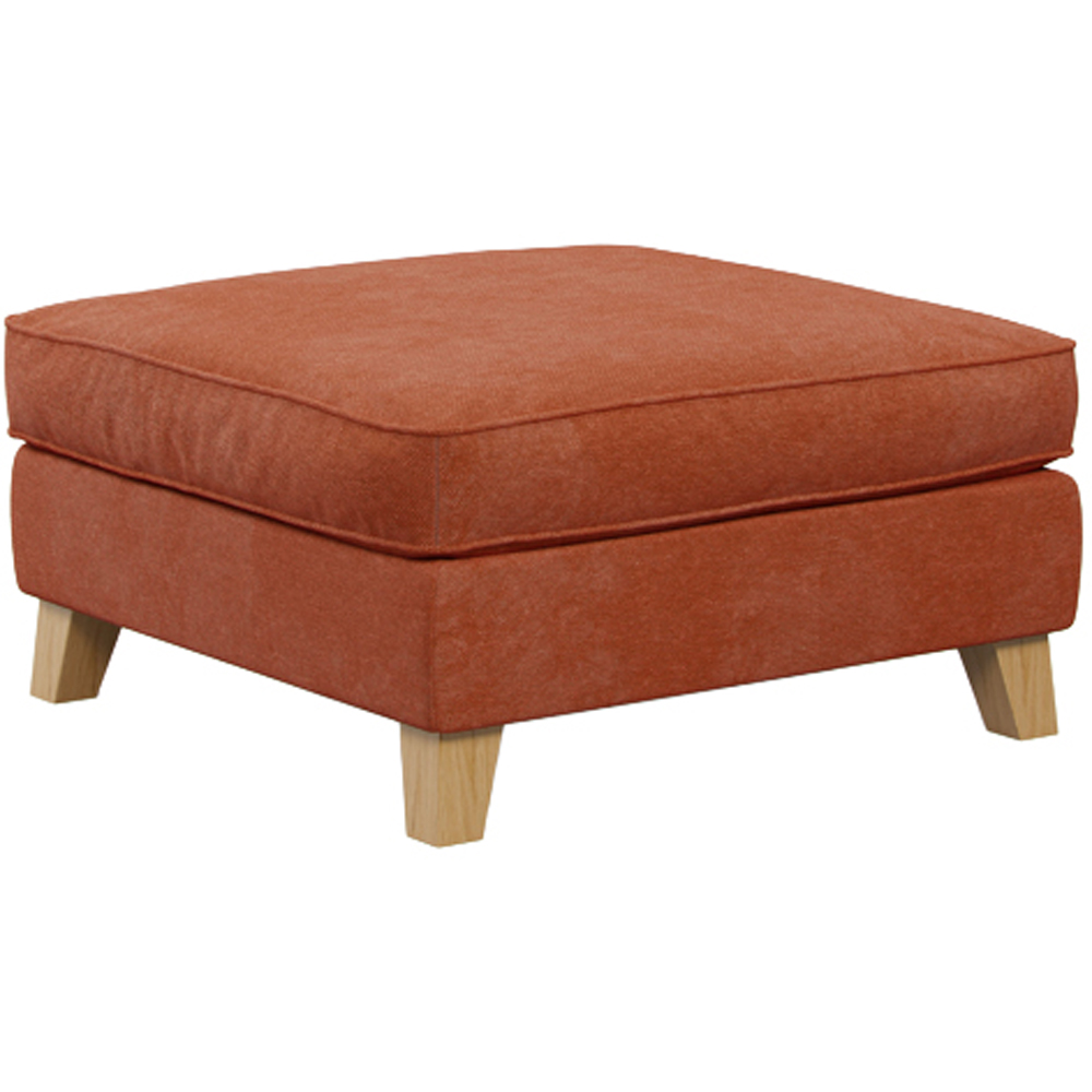 Marlon City Terracota Footstool Image 2