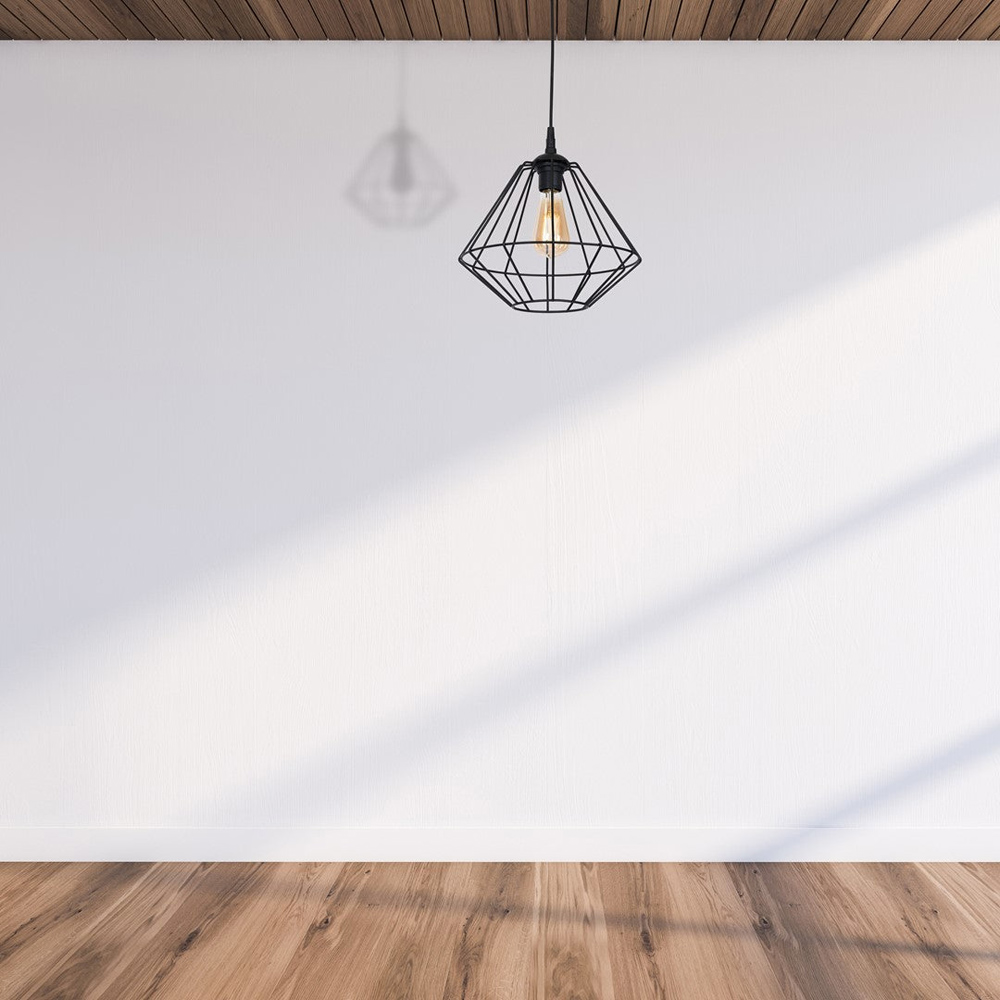 Milagro Colin Black Pendant Lamp 230V Image 7