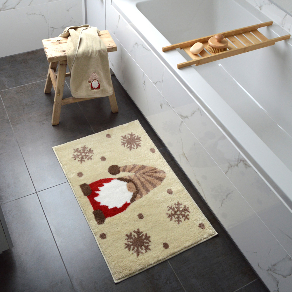 Allure Bath Fashions Gonk Christmas Natural Hand Towels 50 x 90cm 2 Pack Image 6