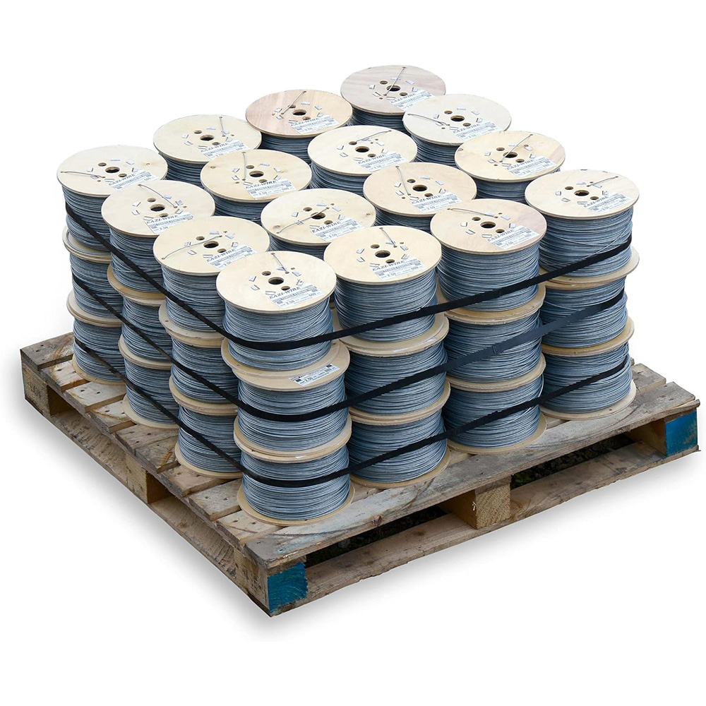 Inspirational Gifting Galvanised Mild Steel Line or Straining Wire Roll 75m x 3.15mm Image 3