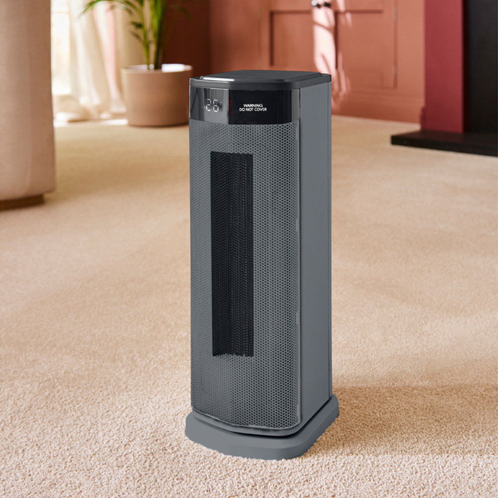Morphy Richards Grey Ceramic Tower Fan Heater 2000W Image 5
