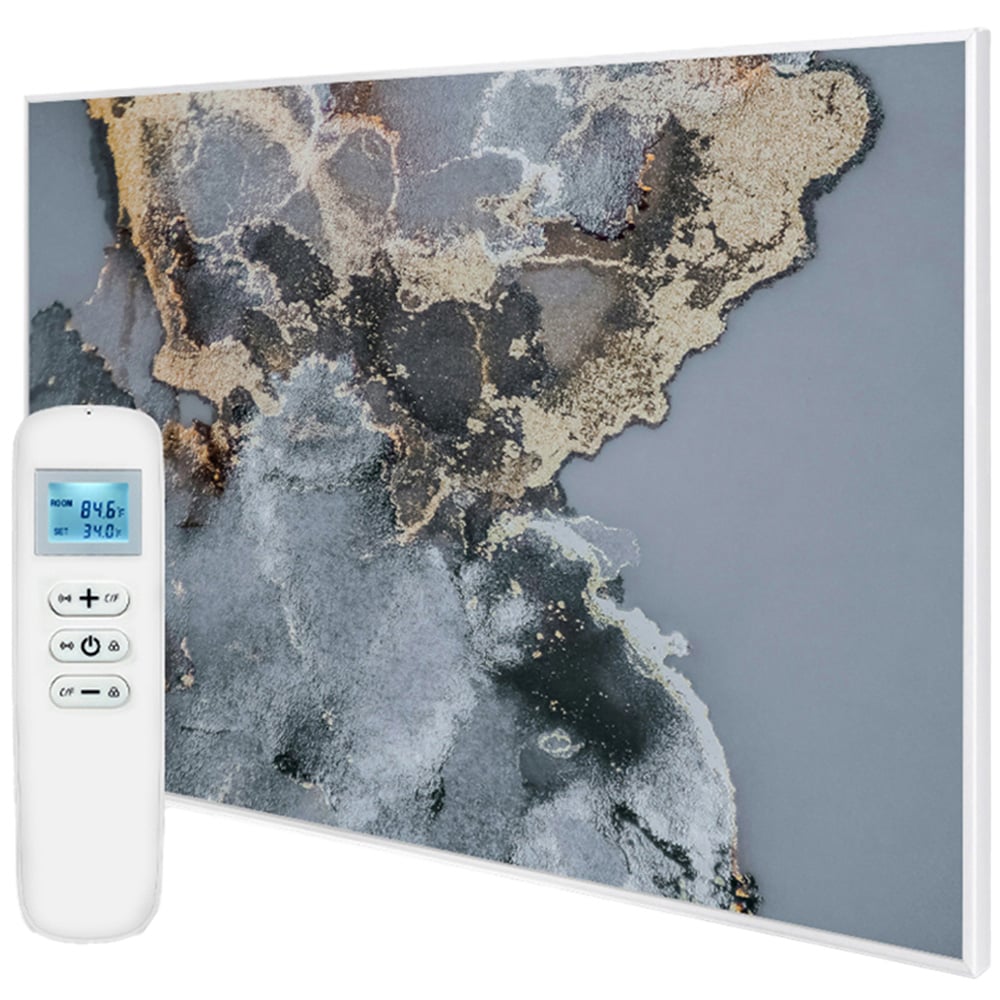 Mirrorstone Nexus 1200W Arabella Wi-Fi Infrared Heating Panel 995 x 1195mm Image 1