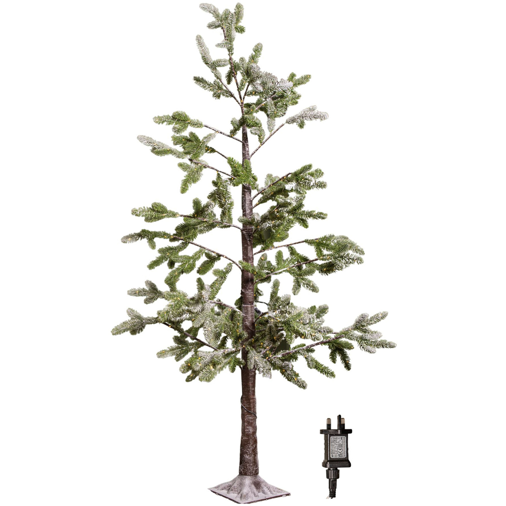 Samuel Alexander Warm White LED Noel Snow Christmas Tree 6ft Image 3