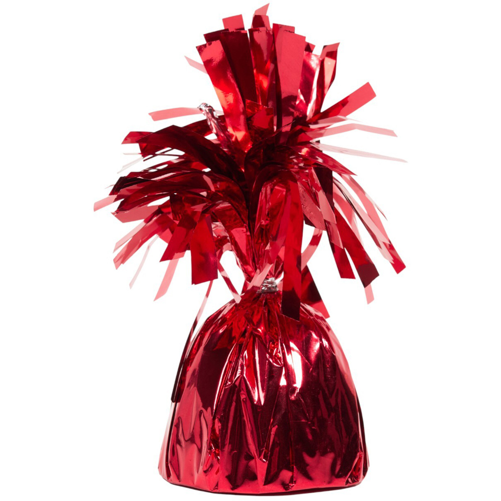 Red or Blue Foil Balloon Weight Image 4