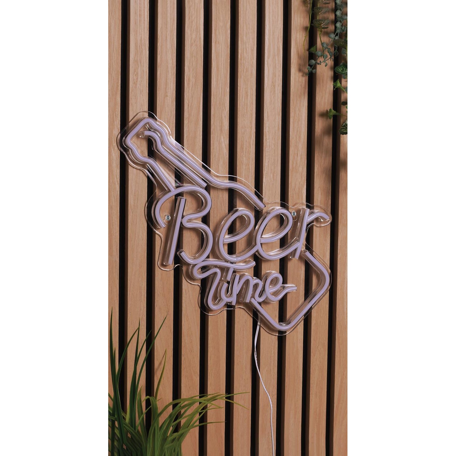 Beer Time Outdoor Neon Sign Image 2