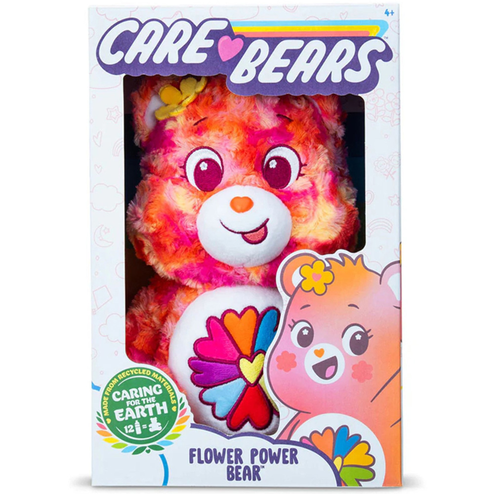 Basic Fun Care Bears Medium Plush Flower Power Bear Soft Toy 35cm Image 3