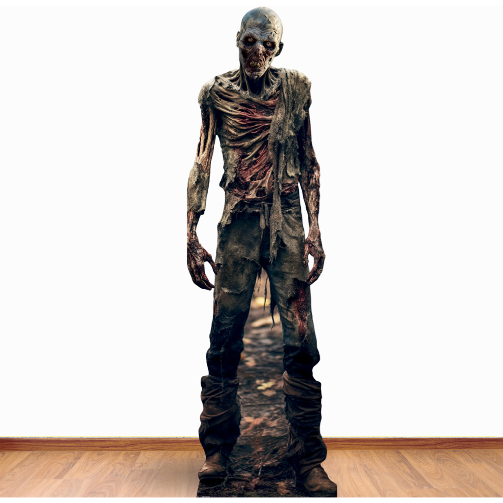 Star Cutouts Zombie Skeleton Cardboard Cutout 6.1ft Image 2