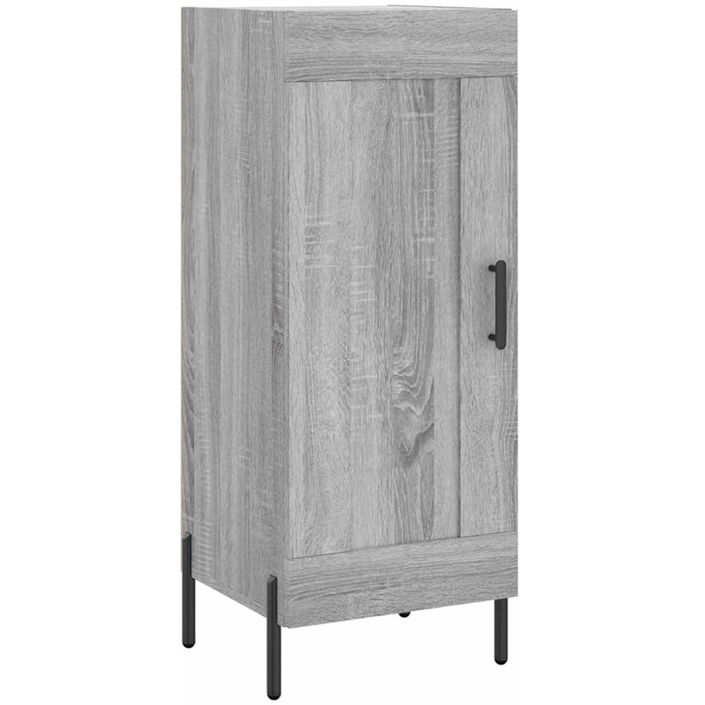 vidaXL 2 Door Grey Sonoma Highboard Image 7