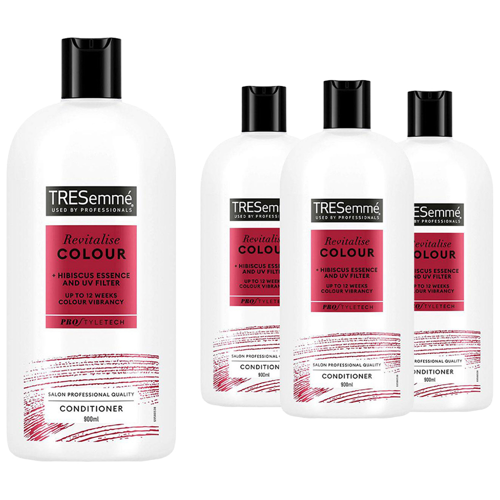 TRESemme Colour Revitalise Colour Fade Protection Conditioner 900ml 4 Pack Image 1