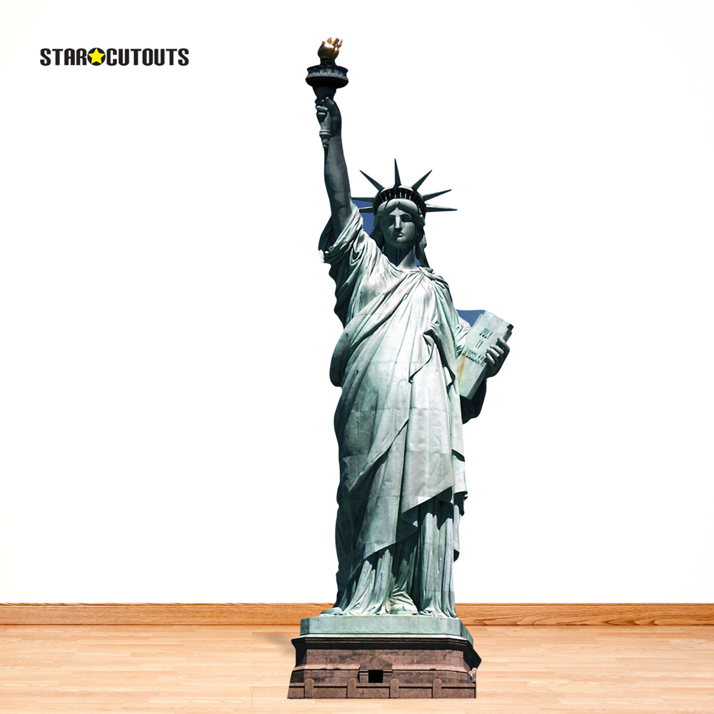Star Cutouts Statue of Liberty Cutout 6.3ft Image 2