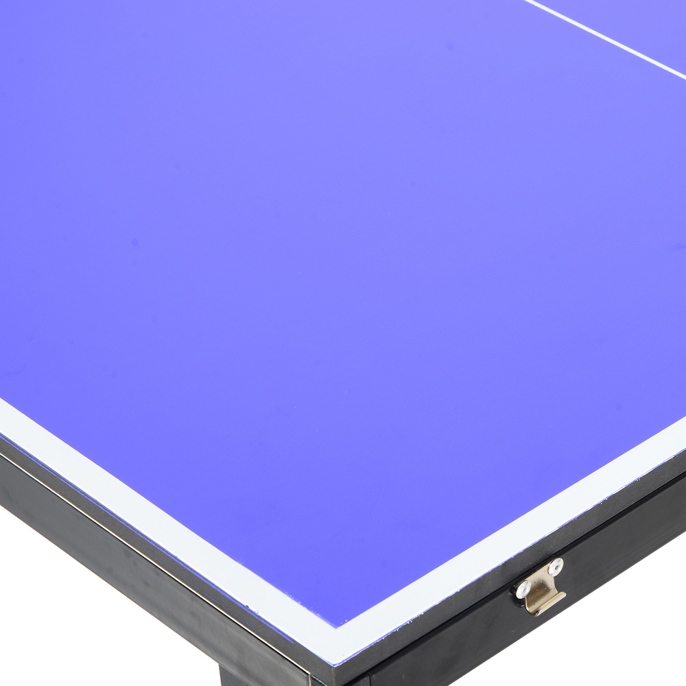 HOMCOM Foldable Mini Table Tennis Set with Net Image 5