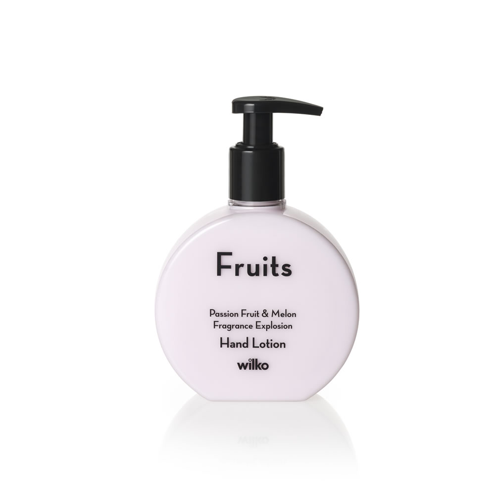 Wilko Fruits Passion Fruit and Melon Hand Lotion 250ml Image