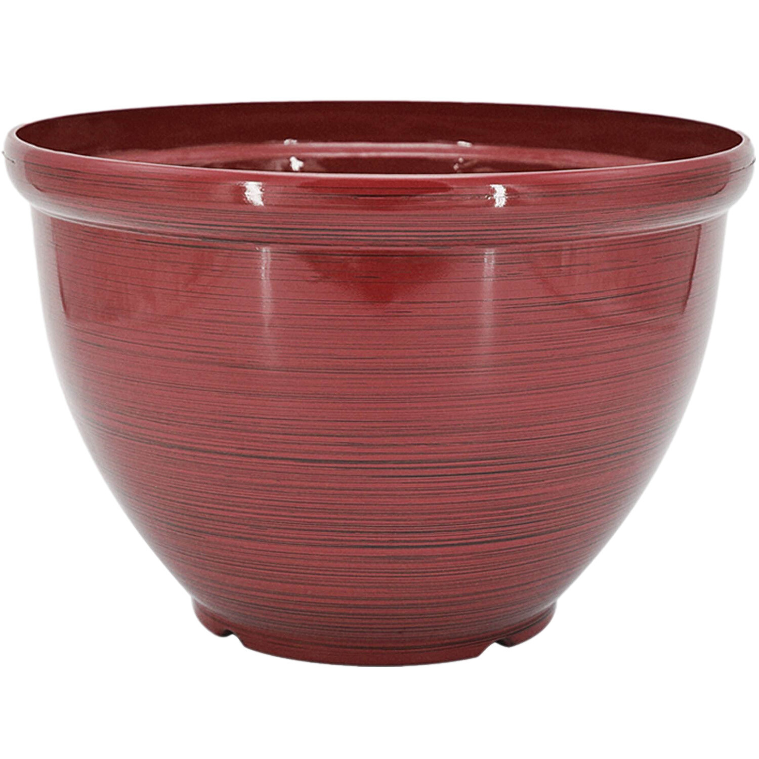 Plastic Bell Pot - Red Image