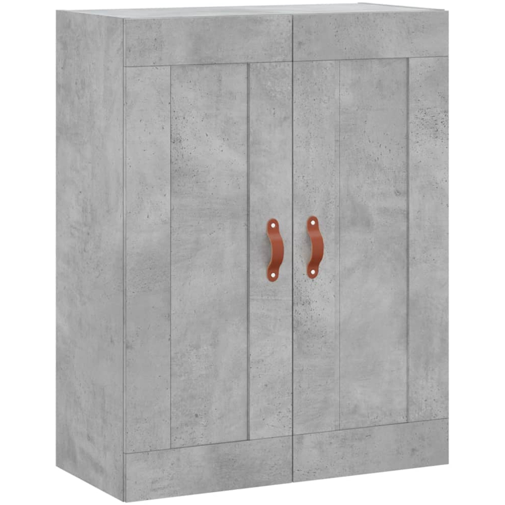 vidaXL 2 Door 3 Shelf Concrete Grey Wide Highboard Image 5
