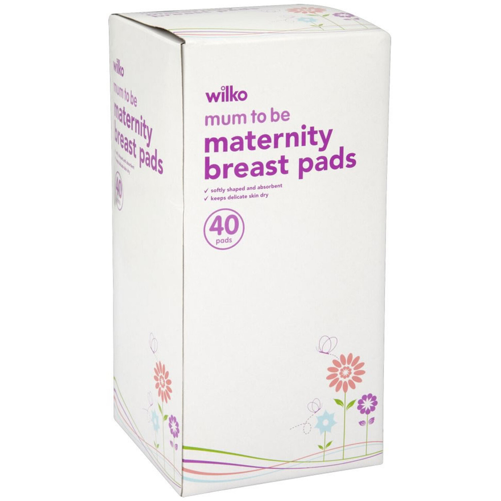 wilko Mum to Be Maternity Breast Pads 40 Pack Image