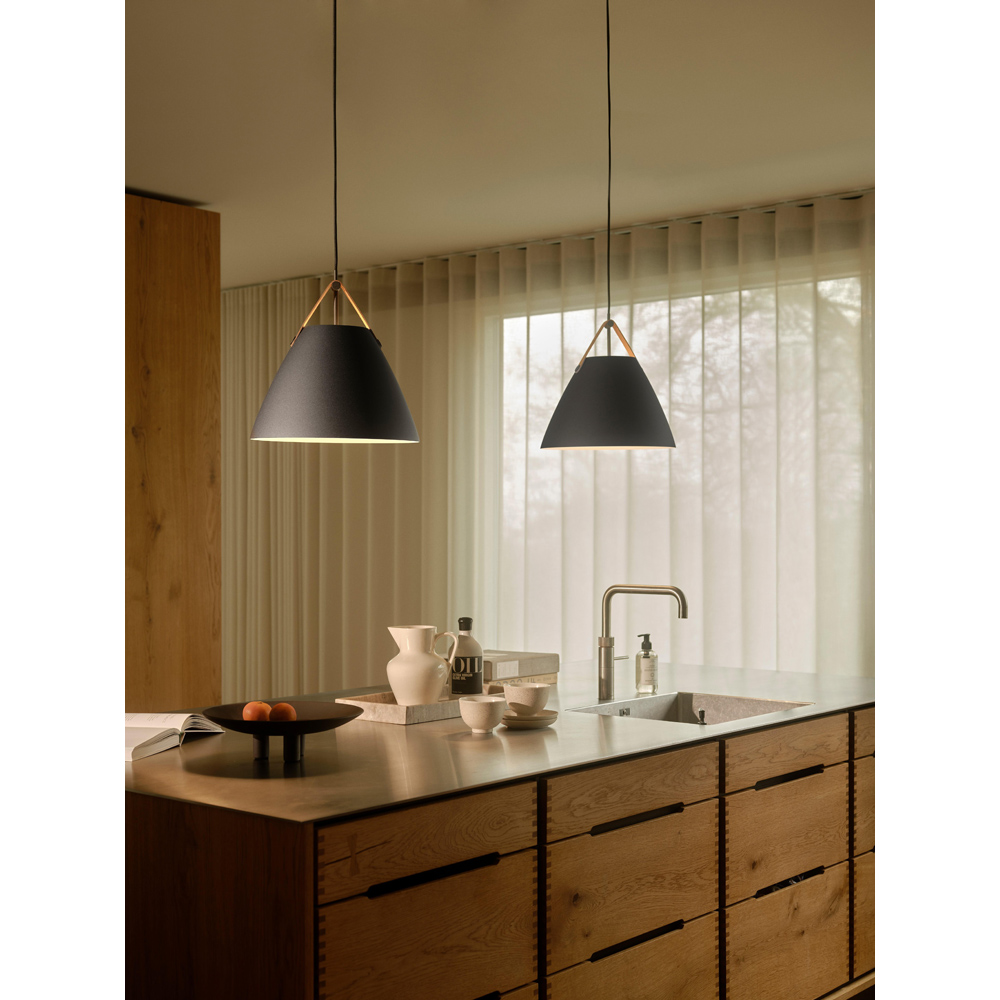 Nordlux Strap 36 Black Pendant Light Image 7