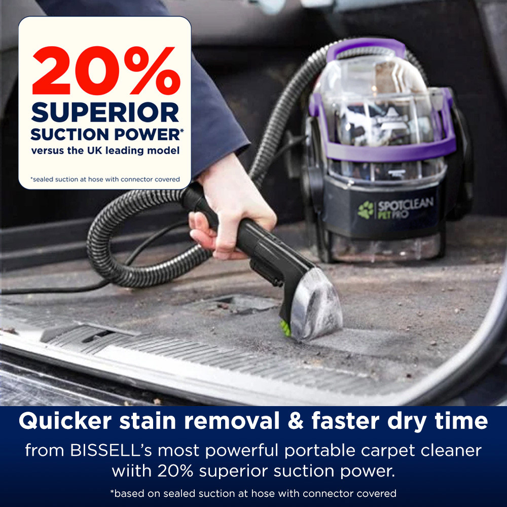 Bissell SpotClean Pet Pro 15588 Powerful Spot Cleaner 750W Image 3