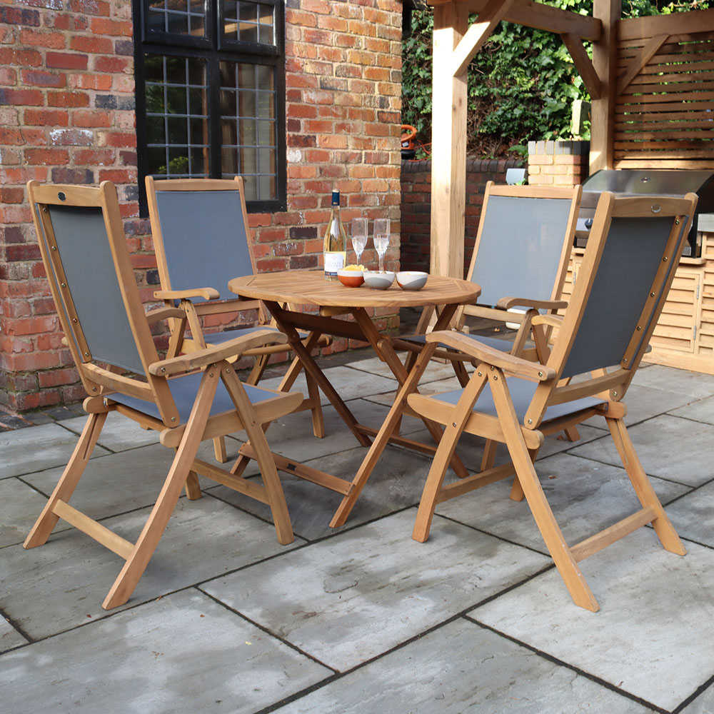 Henley 4 seater shop garden dining set