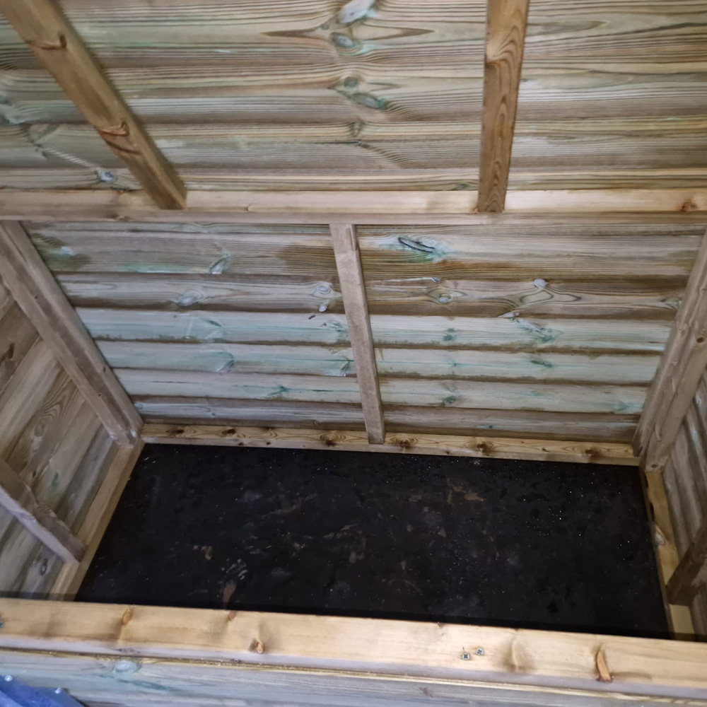 Benchmark Dog Kennel with Apex Roof - Triple 10 x 12ft Premium Wood Range Image 4