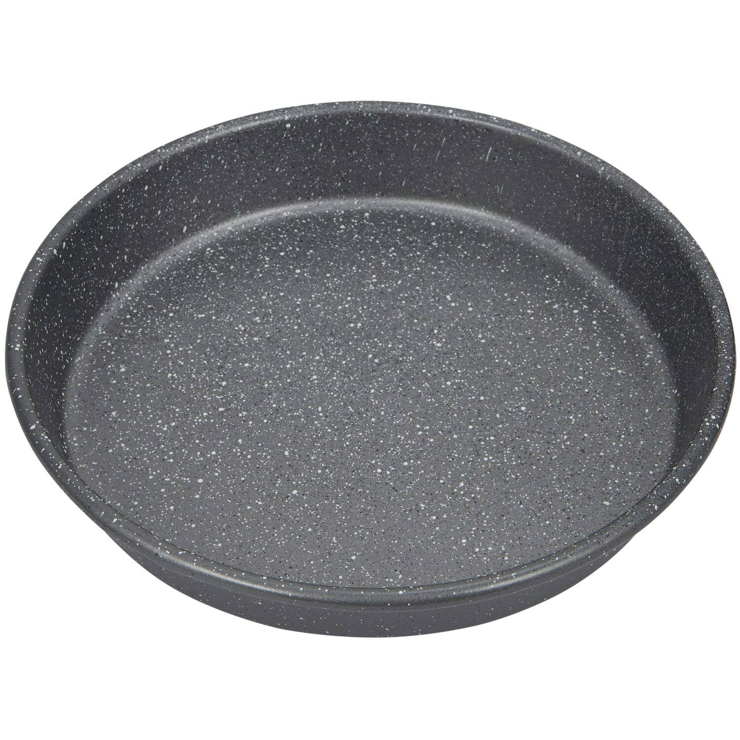 Kitchen Master Marble 8 Inch Round Cake Pan  - Grey Image 3