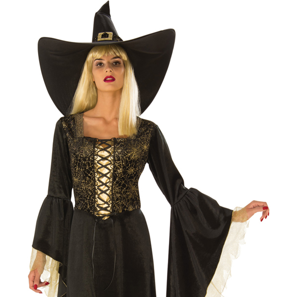 Rubies Gen Golden Web Witch Adult Costume Small Image 2