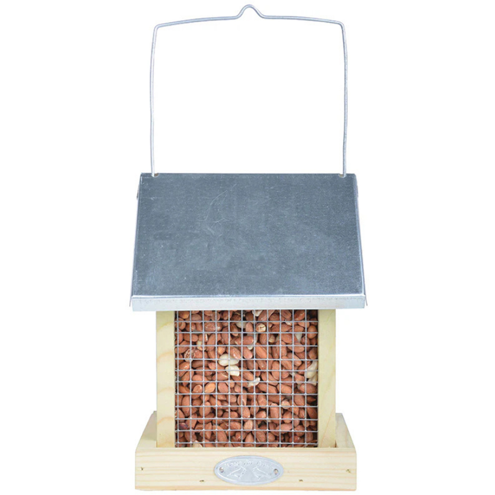 Marco Paul Bird Hopper Seed and Peanut Feeder Image 1