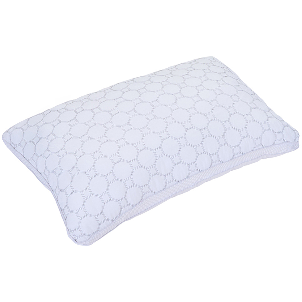 Living and Home White Minimalist Pillow Inner 48 x 74cm Image 1