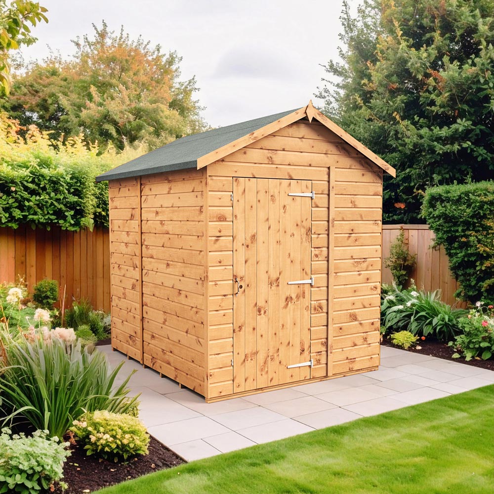 Empire Sheds 6 x 6ft Tongue and Groove Wooden Apex Garden Shed Image 2