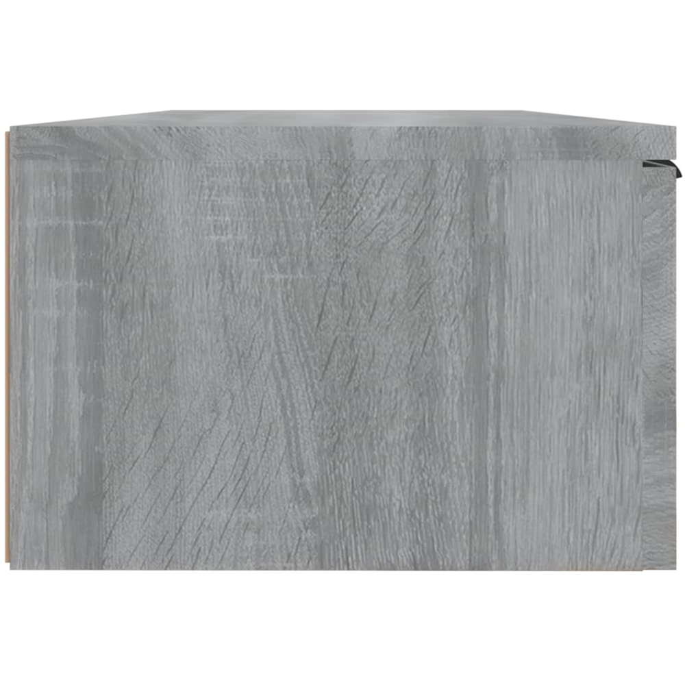 vidaXL 2 Drawer Grey Sonoma Oak Wall Cabinet 2 Pack Image 6