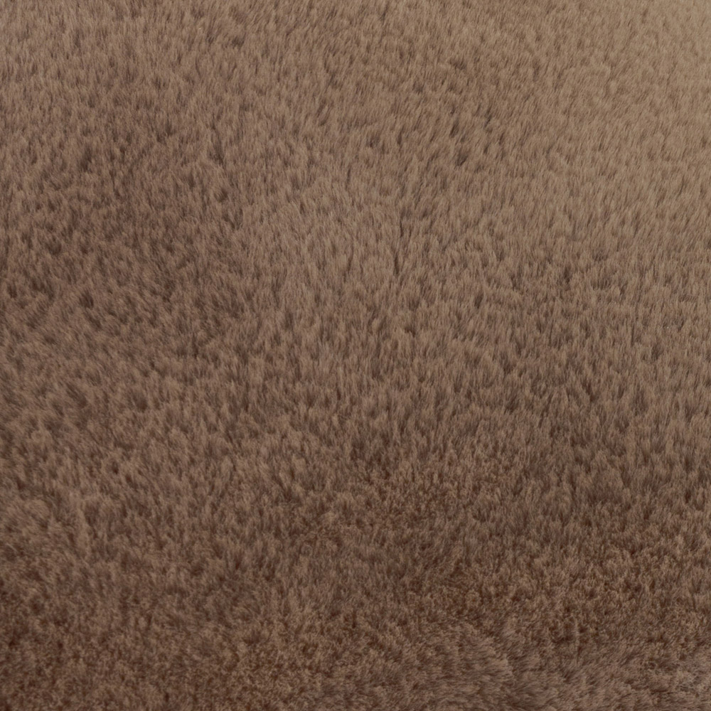 Furn Kallu Mocha Faux Fur Cushion 55 x 55cm Image 5