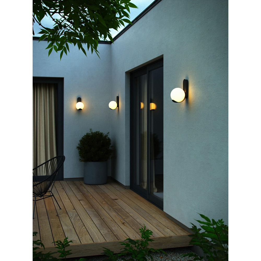 Nordlux Dalius Black Wall Light Image 2