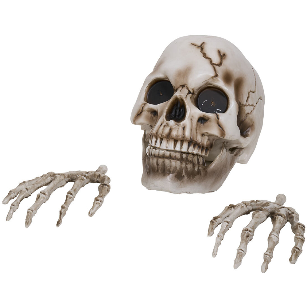 Giant Talking Skull and Hands Image 3