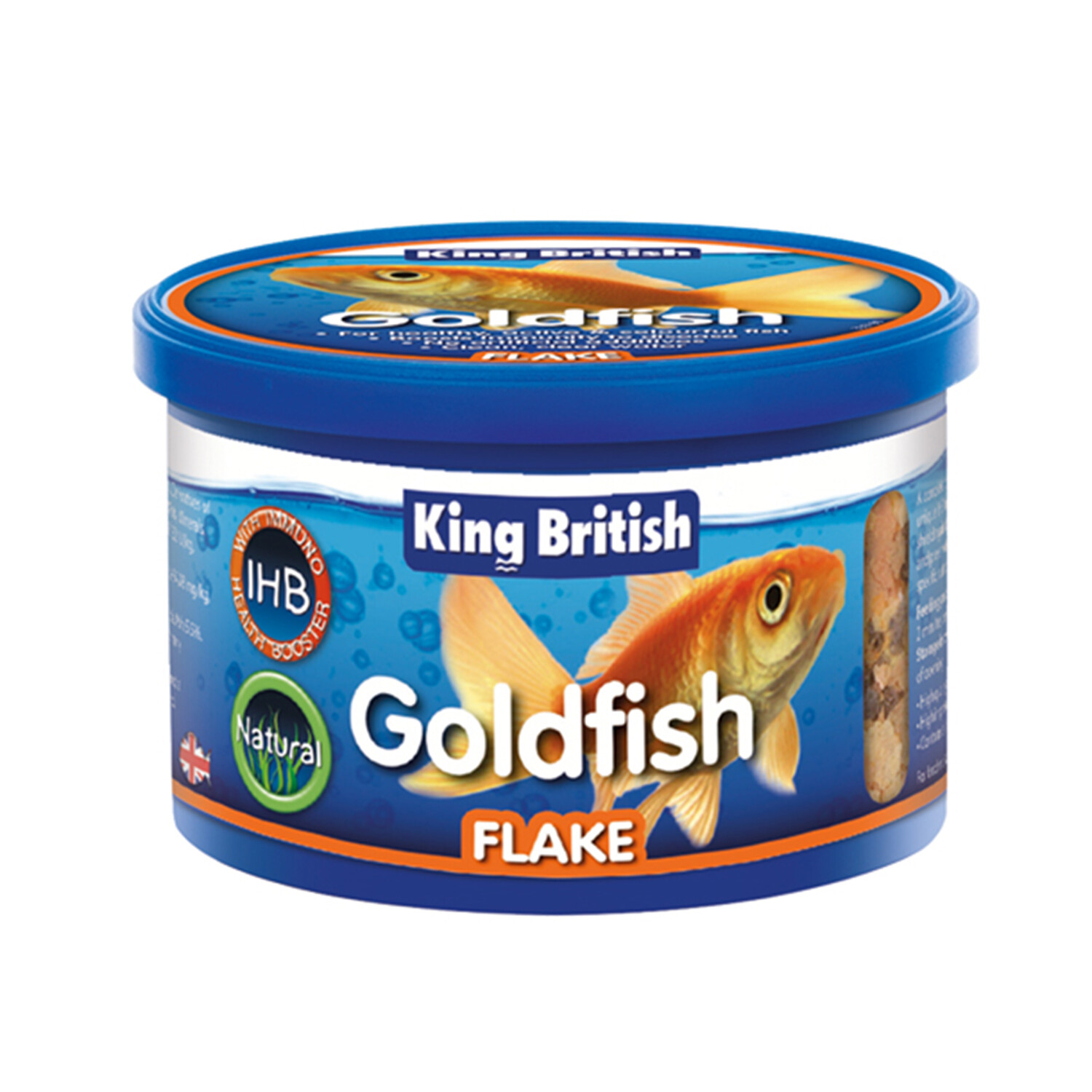 King British Goldfish Flake Food - 55g Image
