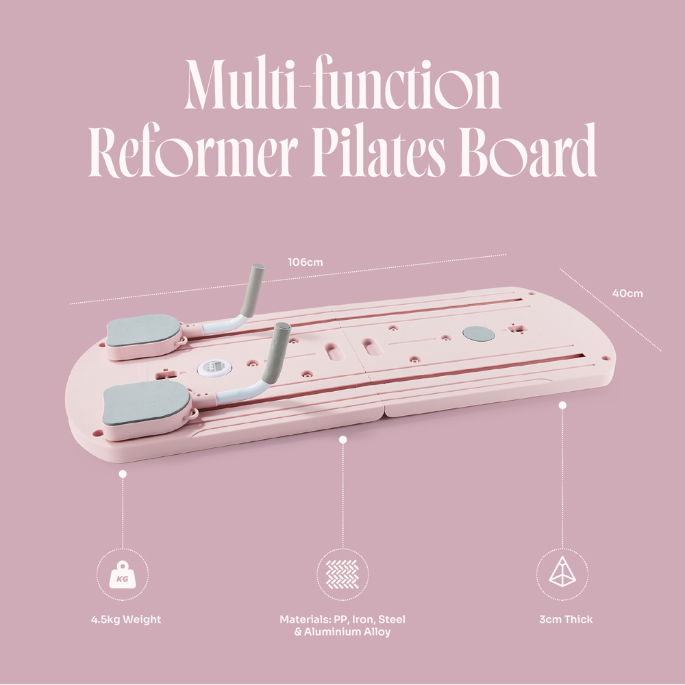Myga Dusty Pink Pilates Reformer Set Image 5