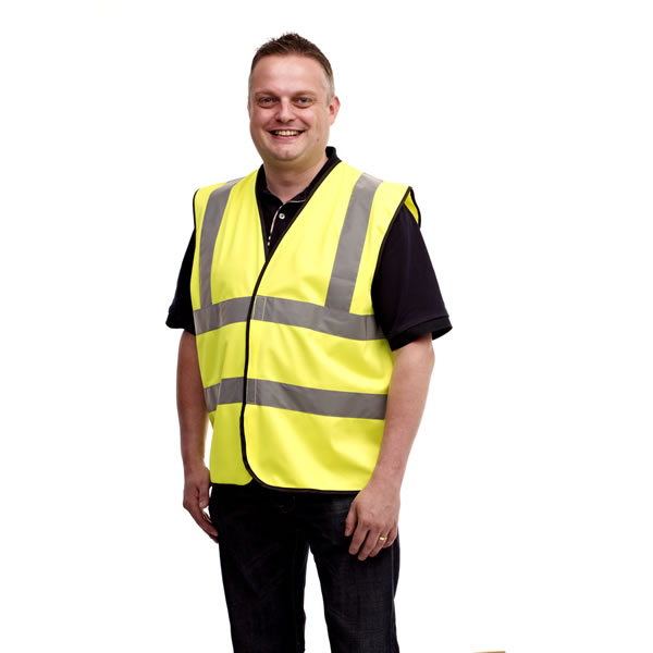 Wilko Adult High Visibility Vest Image